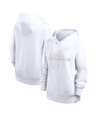 Nike - Women's White Alabama Crimson Tide Phoenix Pullover Hoodie