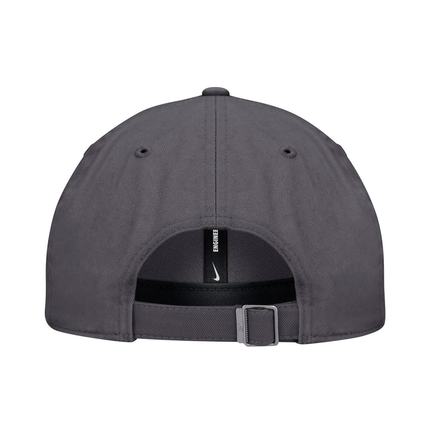 Мужская кепка Nike Gray Los Angeles Angels Club Adjustable Hat — фото 3