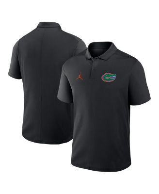 Jordan - Men's Black Florida Gators Primetime Victory Primary Logo Performance Polo Shirt