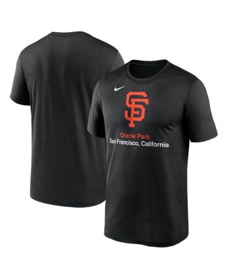 Nike - Men's Black San Francisco Giants Stadium Legend Performance T-Shirt