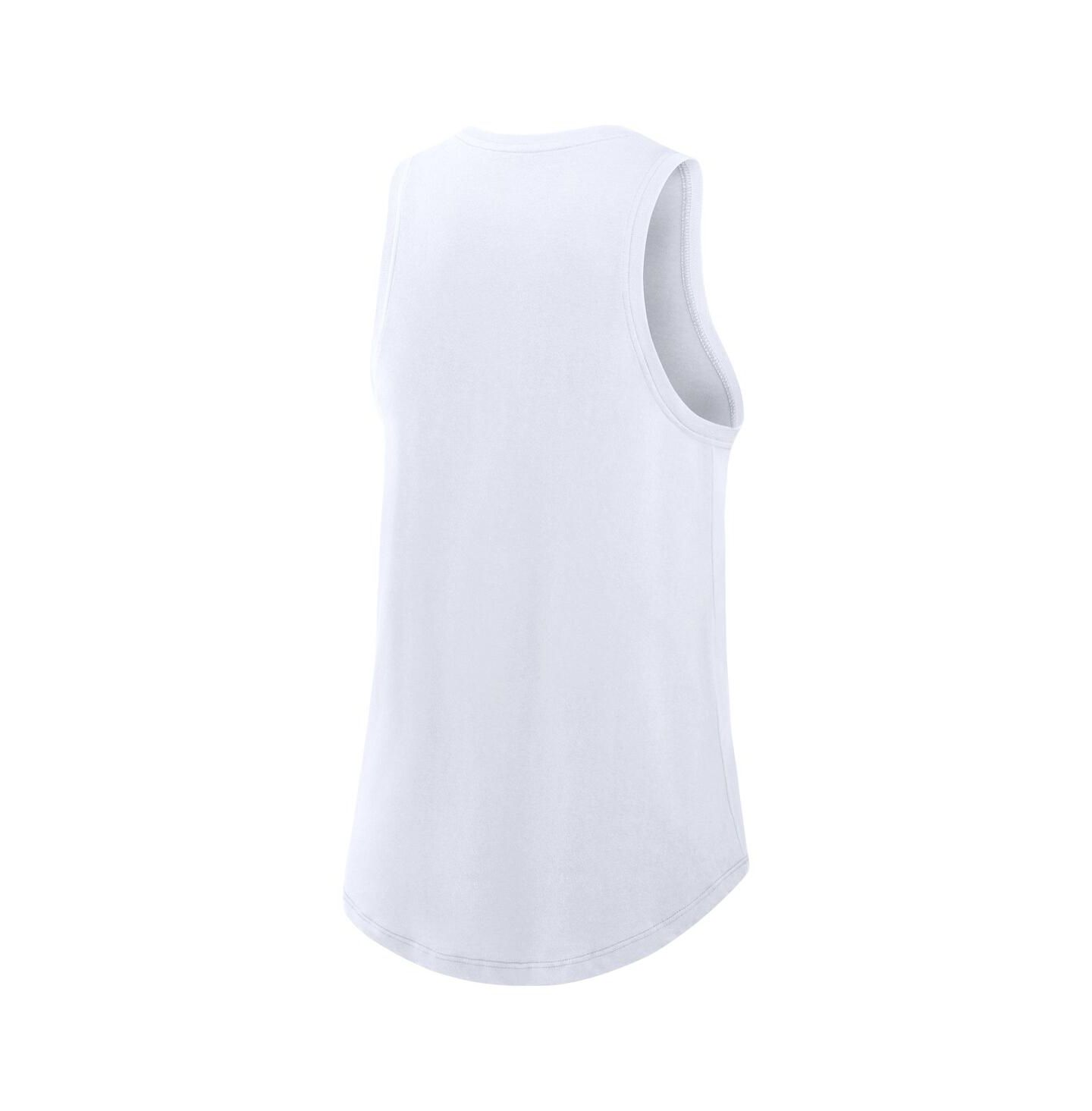 Женский топ Nike White Texas Rangers City Connect Tricode High Neck Performance — фото 3
