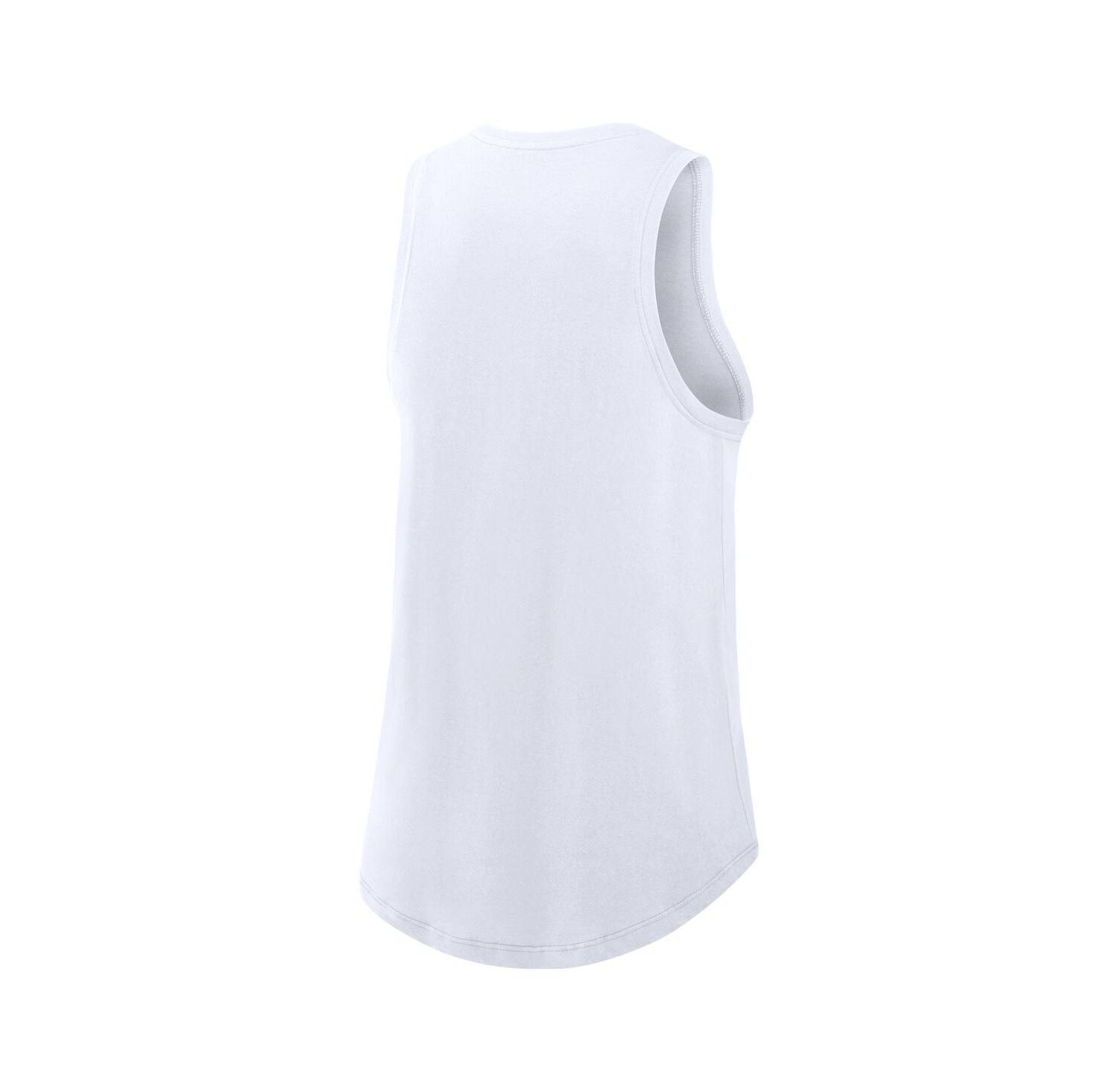 Women's White Texas Rangers City Connect Tricode High Neck Performance Tank Top