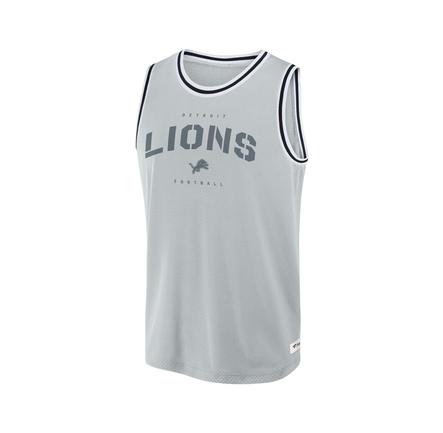 Men's Silver Detroit Lions Elements Future Ground Jersey