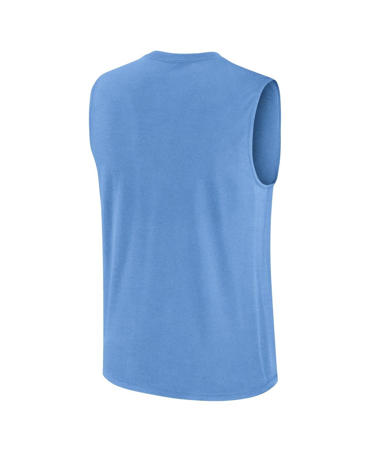 JORDAN MEN'S CAROLINA BLUE NORTH CAROLINA TAR HEELS PRIMETIME TRICODE LEGEND PERFORMANCE TANK TOP 