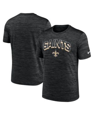 Nike - Men's Black New Orleans Saints Velocity Performance T-Shirt
