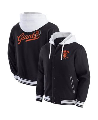 Fanatics - Darius Rucker Collection by  Men's Black San Francisco Giants Full-Snap Hooded Jacket