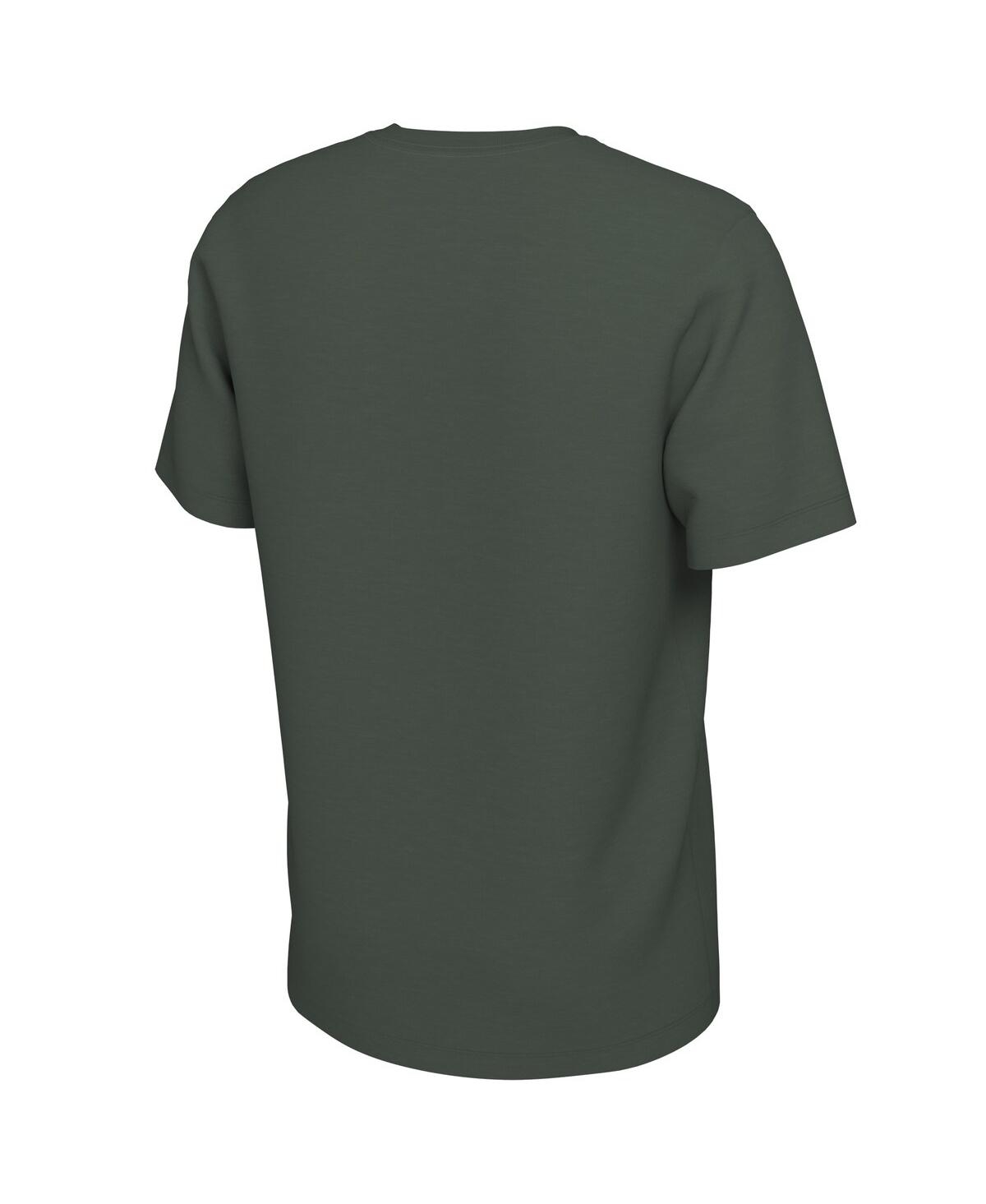 Nike Men's And Women'sâ Hunter Green Milwaukee Bucks 2025 Nba Playoffs On-court Mantra T-shirt