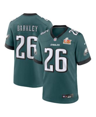 Nike - Men's Saquon Barkley Midnight Green Philadelphia Eagles Super Bowl LIX Game Player Jersey