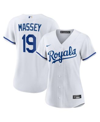 Nike - Women's Michael Massey White Kansas City Royals Home Replica Jersey