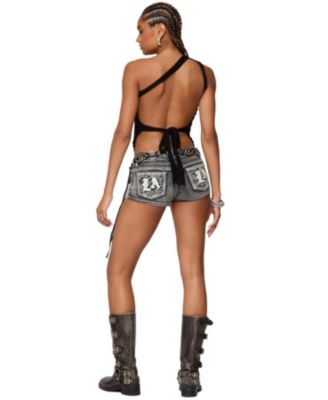 Women's Codi Backless Asymmetric Knit Top