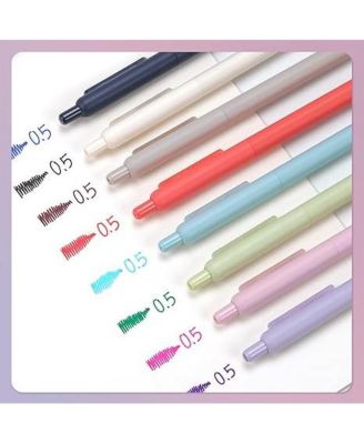 MULTICOLOR GEL PENS 8CT