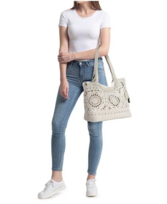 Crafted Classics Crochet Extra-Large Tote Bag