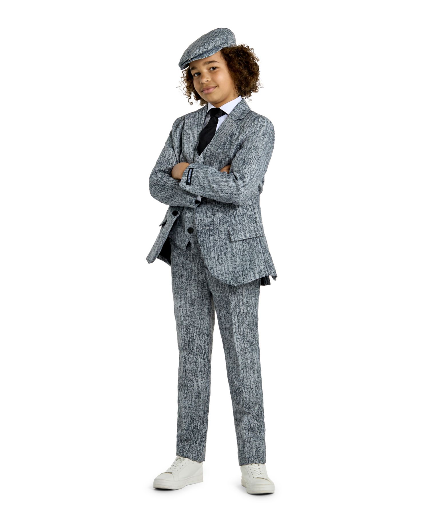 Big Boys 3-Piece 20's Gangster Halloween Suit Set