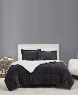 Brooklyn Loom Essential Corduroy 3-Pc. Comforter Set, King