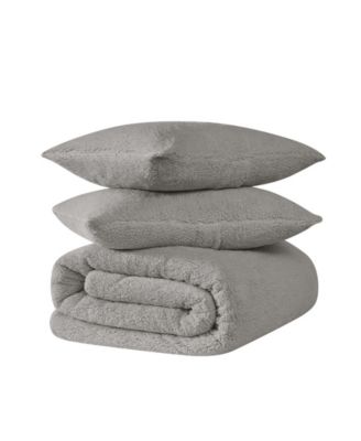 Oversized Marshmallow Sherpa 3-Pc. Comforter Set, King