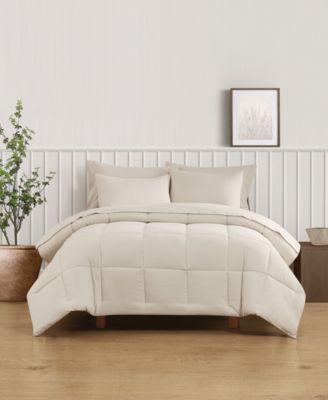 Truly Soft Green Solid Comforter Sets