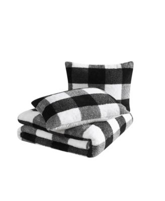 Cozy Buffalo Check 2-Pc. Comforter Set, Twin/Twin XL