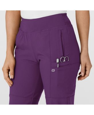 Women's W123 Comfort Waist Cargo Jogger Scrub Pant