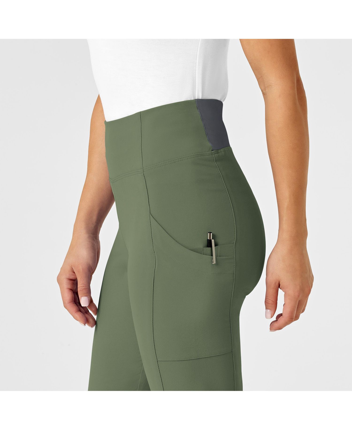 Plus Size RENEW High Waist Power Scrub Pant Regular