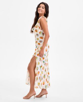 Women's Allexina Printed Tie-Shoulder Dress