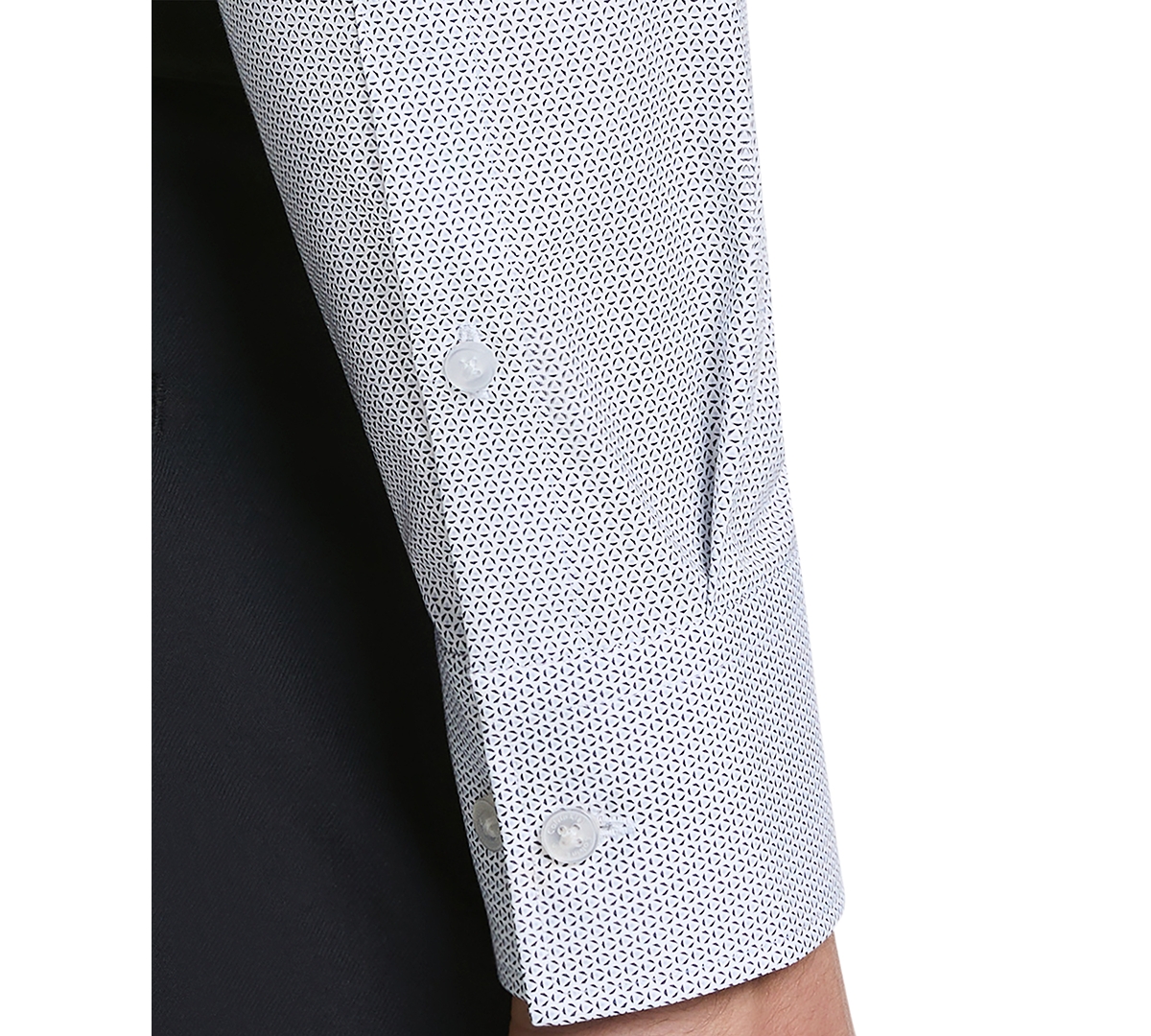 Calvin Klein Steel Dress Shirt Men Light Blue Slim Fit Button Up Fts9 In Blue