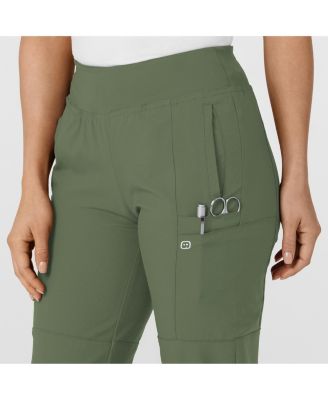 Women's W123 Comfort Waist Cargo Jogger Scrub Pant