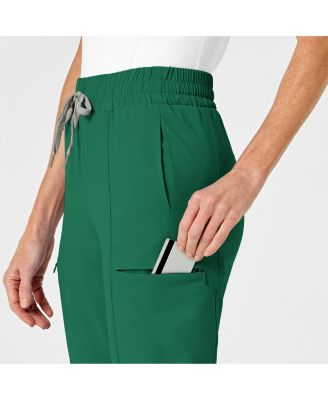 RENEW Women's High Waist Slim Leg Scrub Pant