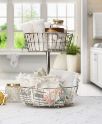 Gourmet Basics Geneva 2-Tier Basket