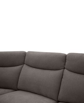 Kristyan 6-Pc. Fabric Sectional with 3 Power Motion Chairs, Exclusively at Macy's