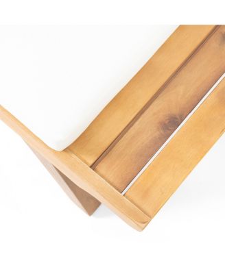 Outdoor  Acacia Wood  Club Chair