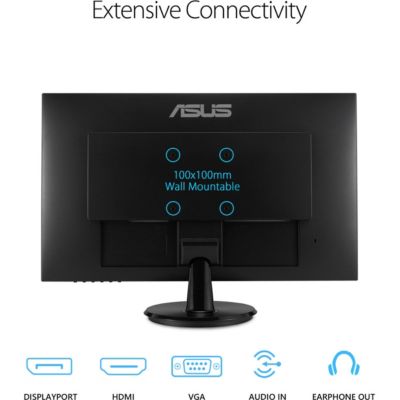 VA27DQ 27" 16:9 Full HD IPS LED Monitor, Built-In Speakers