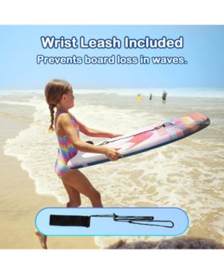 33" Body Board Lightweight with Wrist Leash Fiberclad Cover Phuzion Core, 2 Pack