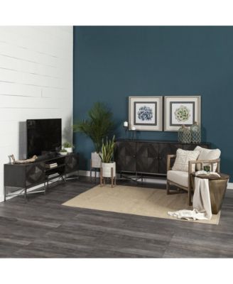 Solid Wood Accent Table – Perfect for Living Room or Nightstand Use