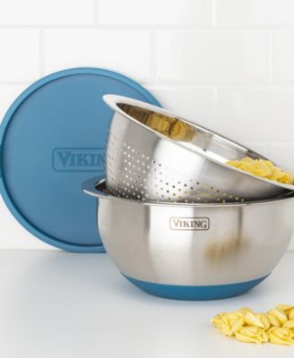 9 Piece Stainless Steel Mixing Bowl Set