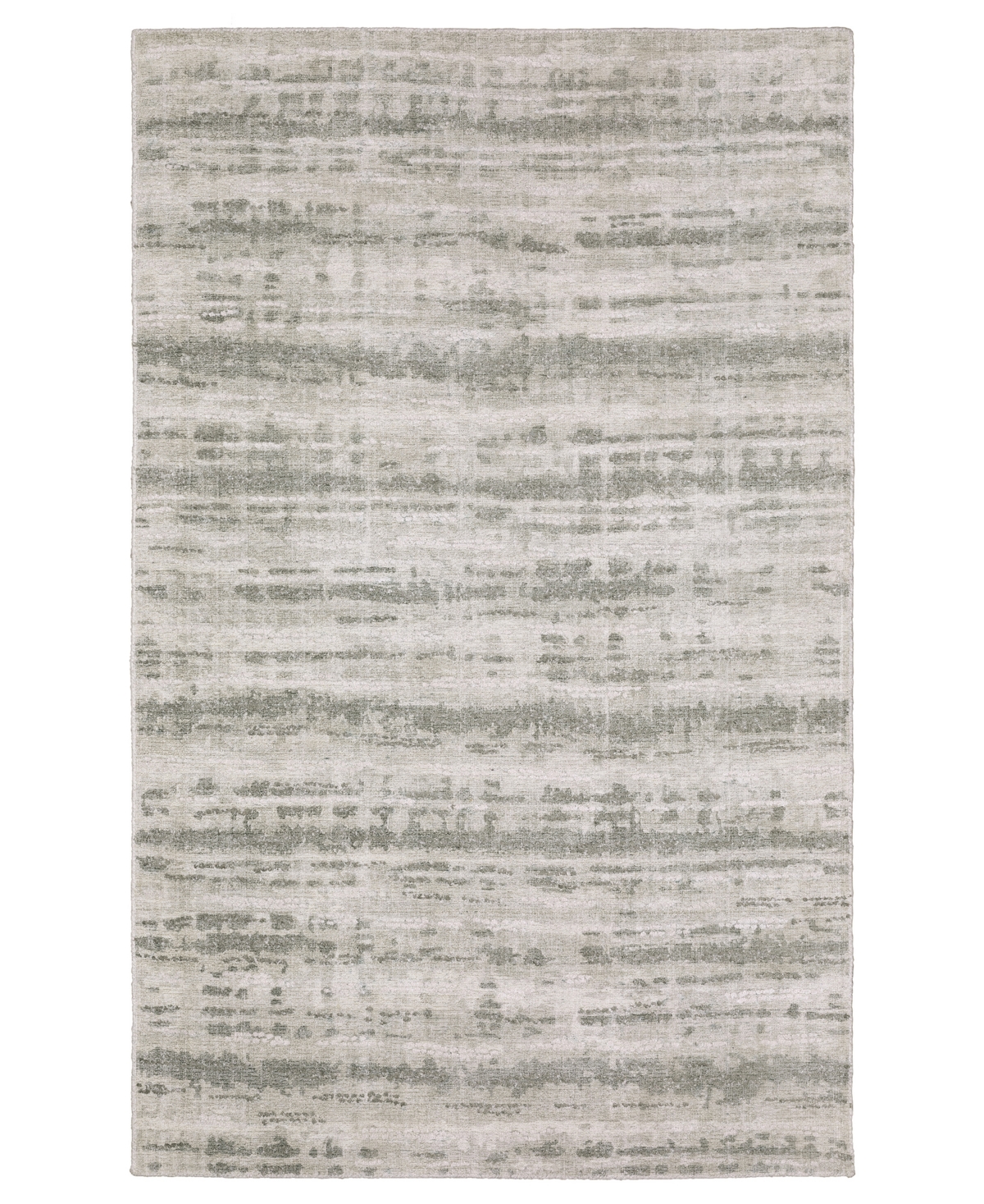 Oriental Weavers Clarke Cla02 2'6''x10' Runner Area Rug In Gray