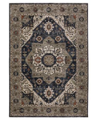 Oriental Weavers - Eliana ELI07 2'3''x7'6'' Runner Area Rug