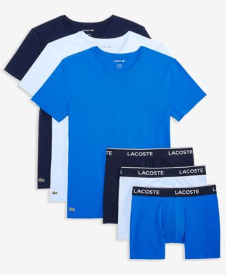 Mens 3 Pk. Slim Fit Crewneck T Shirts 3 Pk. Regular Fit Logo Waistband 5 Boxer Briefs