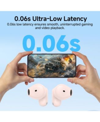 X1 Lite True Wireless Earbuds, Bluetooth 5.4 Earphones for Clear Calls, IP54 Sweat Resistant Fast Charging