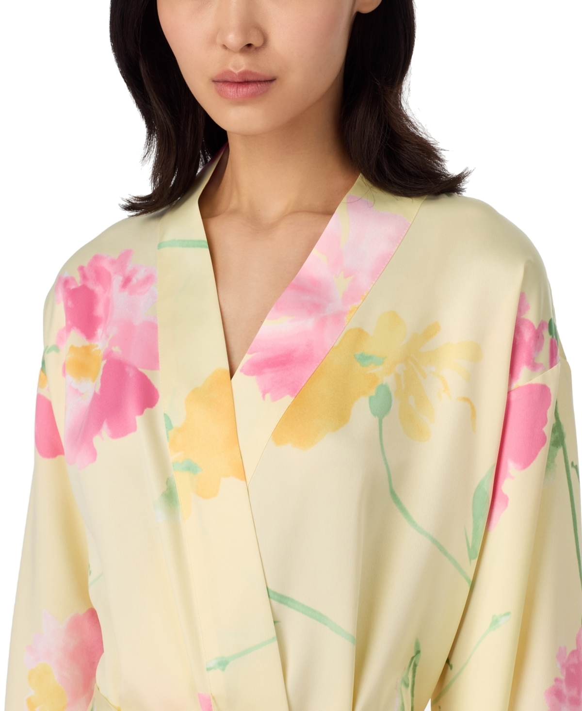 Ralph Lauren Women's Short Kimono Wrap Robe