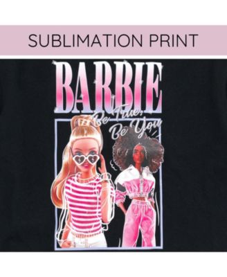 Girls Cropped Boxy T-Shirt and Bike Shorts Outfit Set