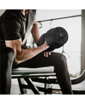 66lb Adjustable Dumbbell Set