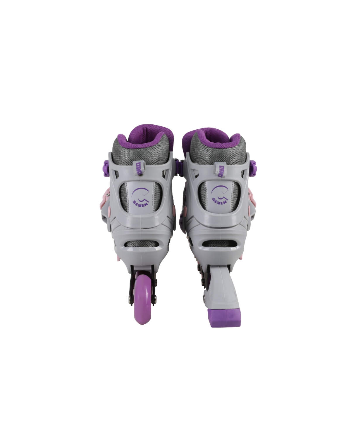 C7skates Adjustable Youth Inline Skates with Light Up Wheels (Galaxy