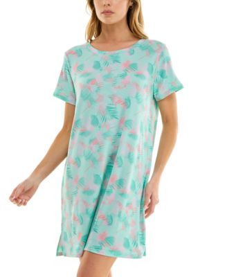 Women's Printed Short-Sleeve Sleepshirt