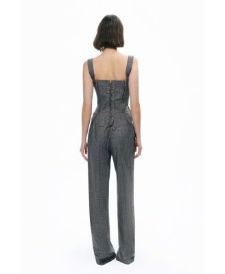 Women's Eyelet Tie Detail Blouse