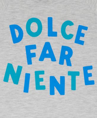 Women's Raglan-Seam Dolce Far Niente Graphic T-Shirt, Exclusively at Macy's