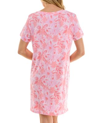 Women's Printed Short-Sleeve Sleepshirt