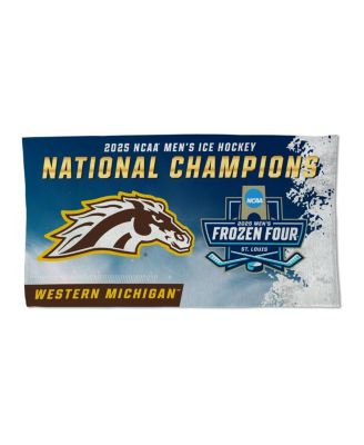 Wincraft - Western Michigan Broncos 2025 NCAA Frozen Four Men's Ice Hockey National s Locker Room 22" x 42" Double-Sided Celebration Towel