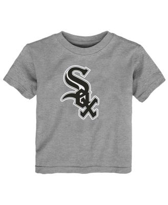 Outerstuff - Toddler Heather Gray Chicago White Sox Primary Logo T-Shirt