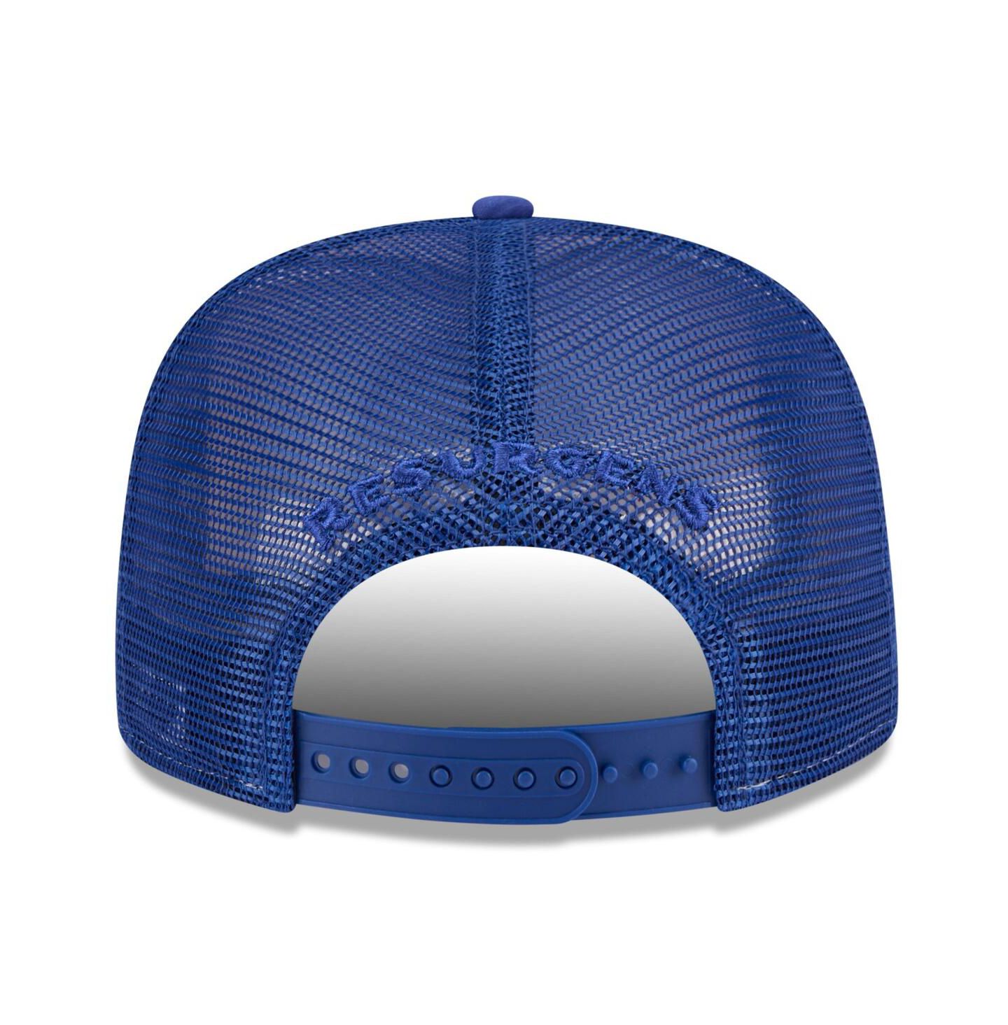 Мужские головные уборы New Era White Atlanta United FC 2024 Jersey Hook A-Frame Trucker 9FIFTY Snapback Hat — фото 4