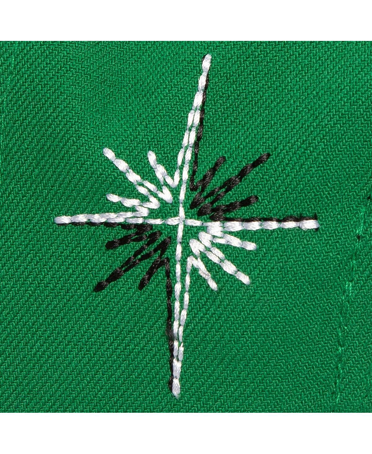 Mitchell & Ness Men's Kelly Green Boston Celtics Starlight Snapback Hat